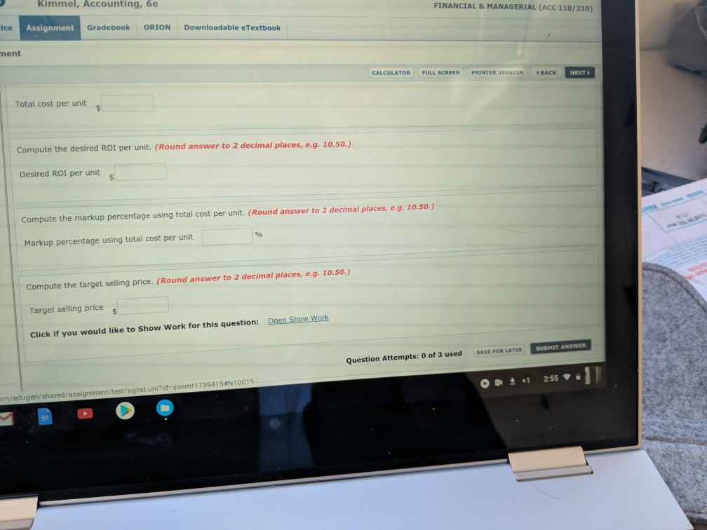 M-5 Schopp Corporation m anticipated annual volume of 536,000 units. akes a