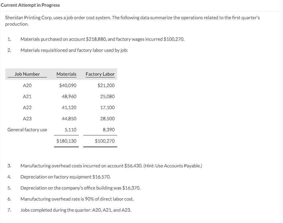 operations summarized above. (List all debit entries before credit entries. Credit account