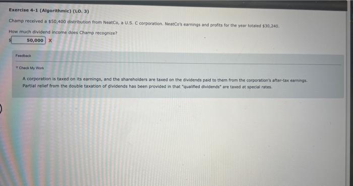 the accrual basis of tax accounting. Last year, she claimed a $32,125