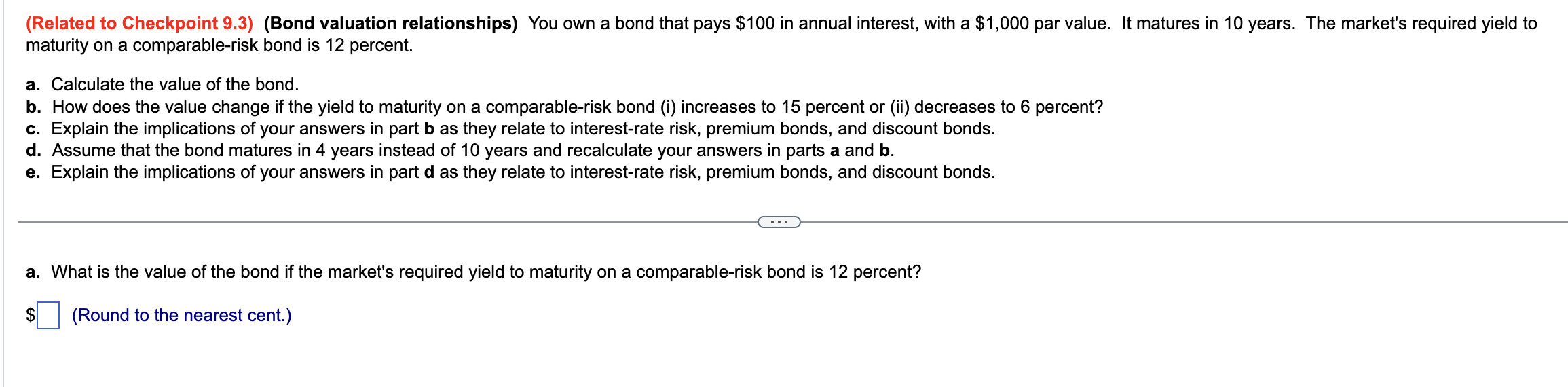 need all help possible please, will thumbs up (Related to Checkpoint 9.3)