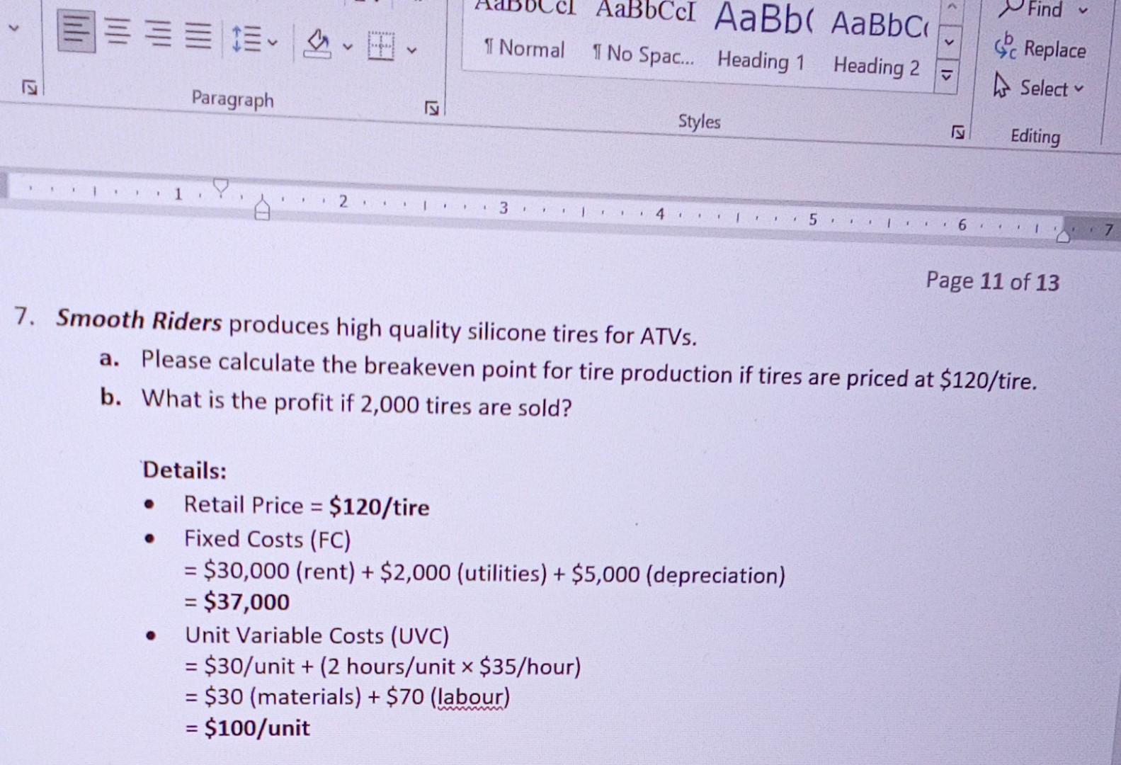  AaBbCcl AaBb AaBbc b 1 No Spac... Heading 1 Heading 2