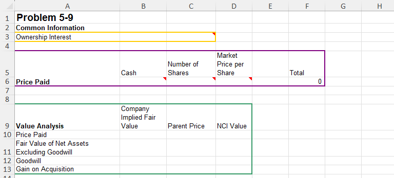 Company acquired a 90% interest in Sundown Company on January 1, 2011,