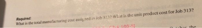 company assigns overhead cost to completed jobs on the basis of 125%