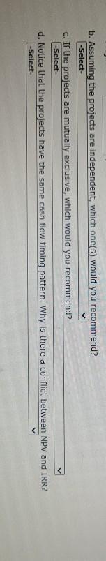 all parts ebook A firm with a 13% WACC is evaluating two