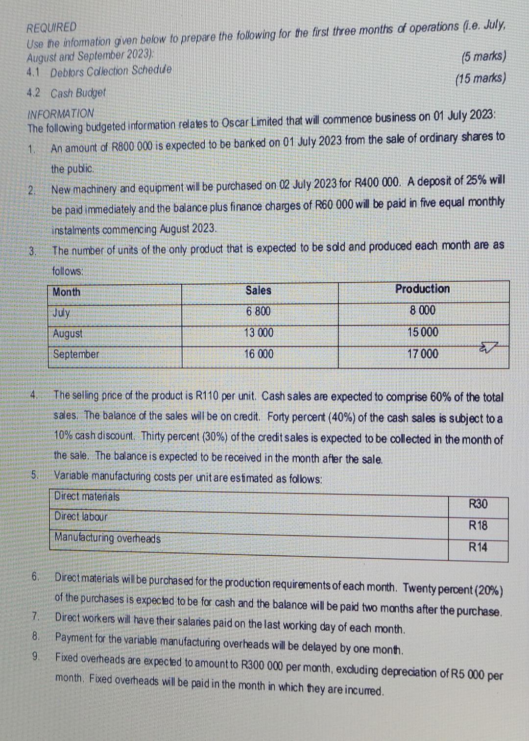 first three months of operations (ie. July, August and September 2023): 4.1