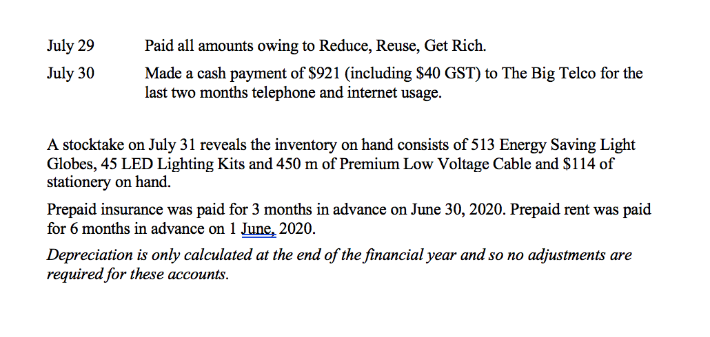 the instructions provided at the end of this document to guide you.