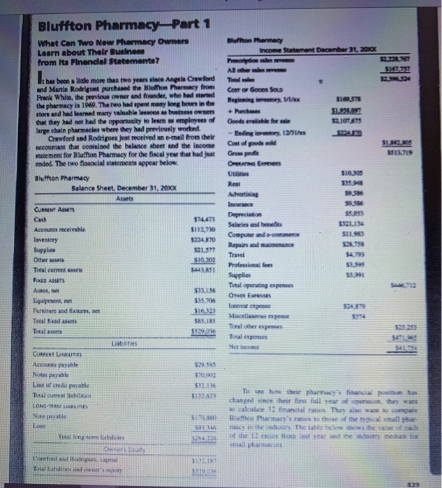  2-3 paragraphs each question. only answer C6-2, 3 & 4 Bluffton