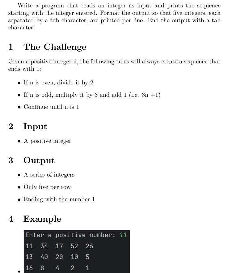  Write a python program that reads an integer as input and