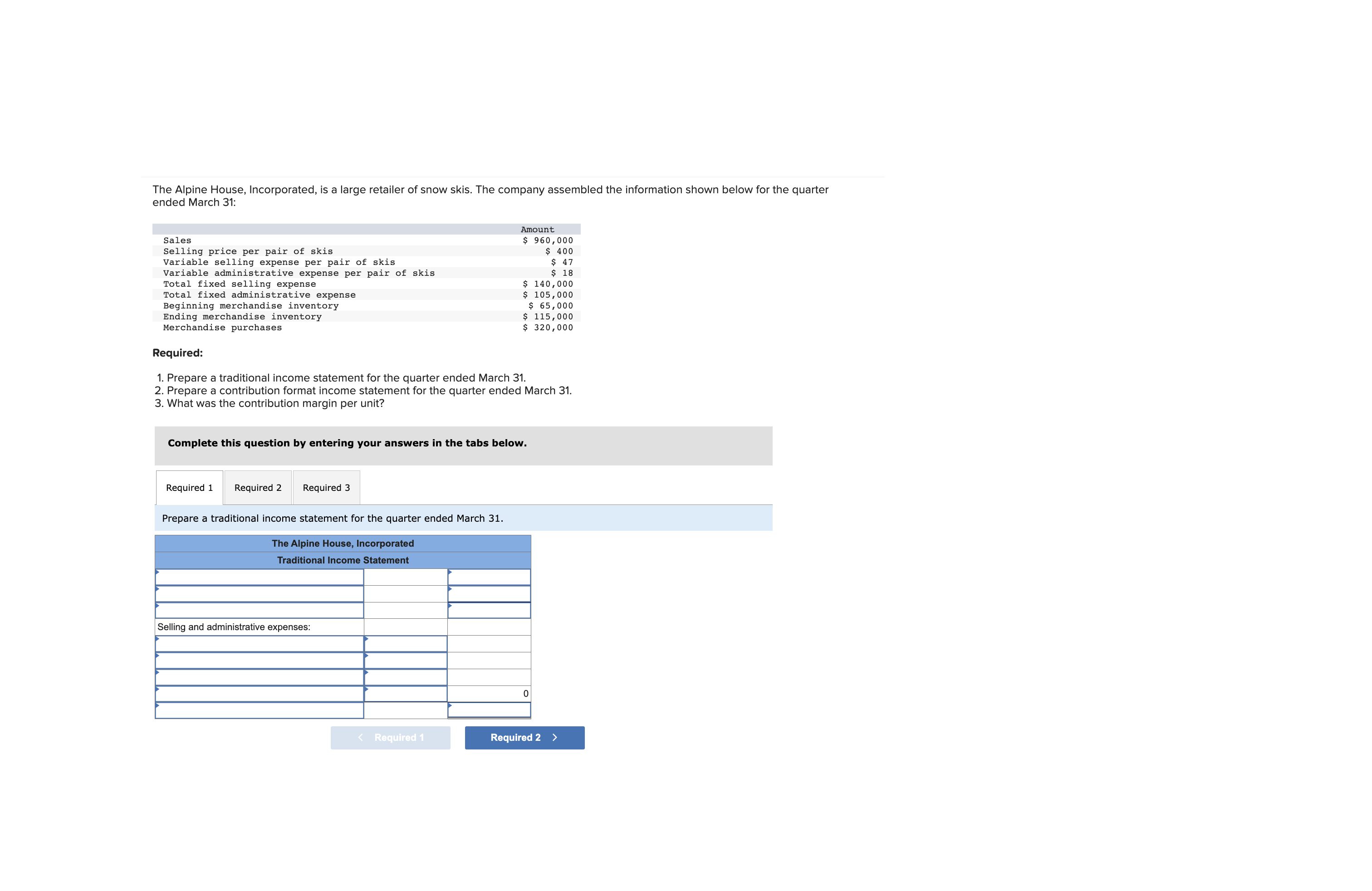 please please help its urgent! its a 3-part question The Alpine House,