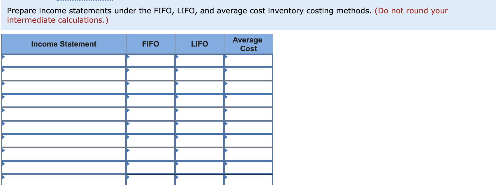 who ever solves this. :) ! Required information E7-11 (Static) Evaluating the