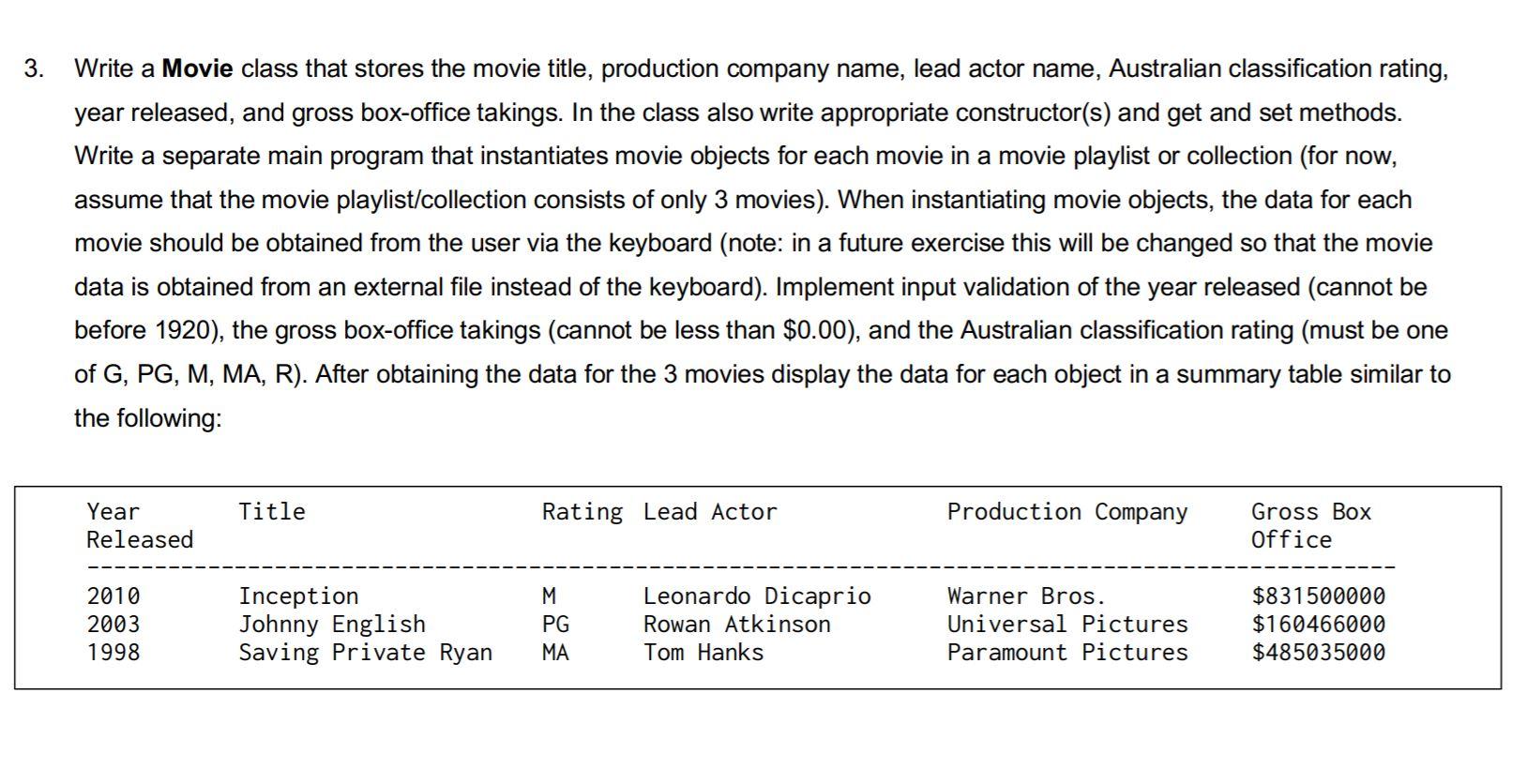 programs to be used for these exercises. Employee.java public class Employee {