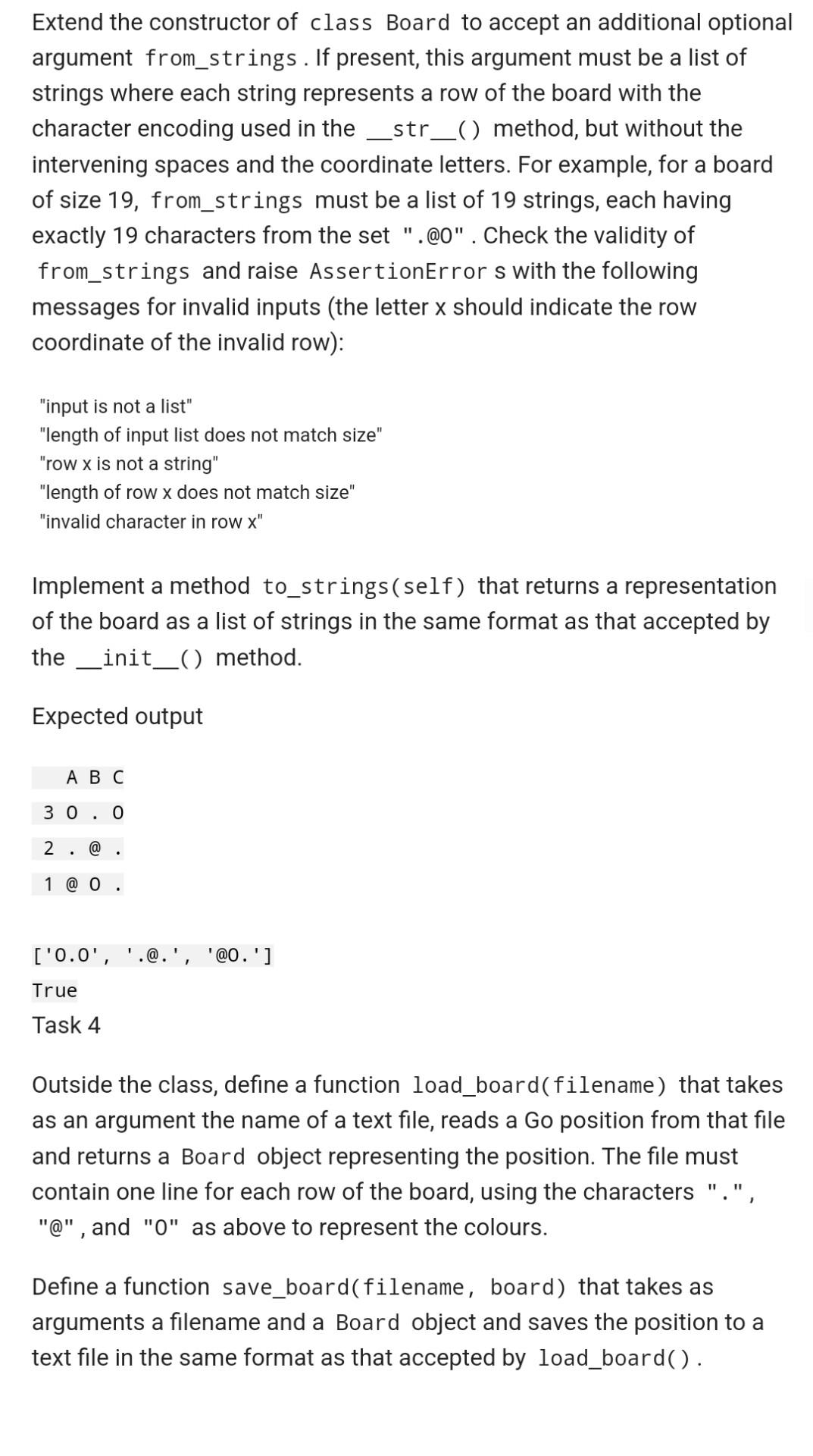 any other code so that it passes the test cases and please