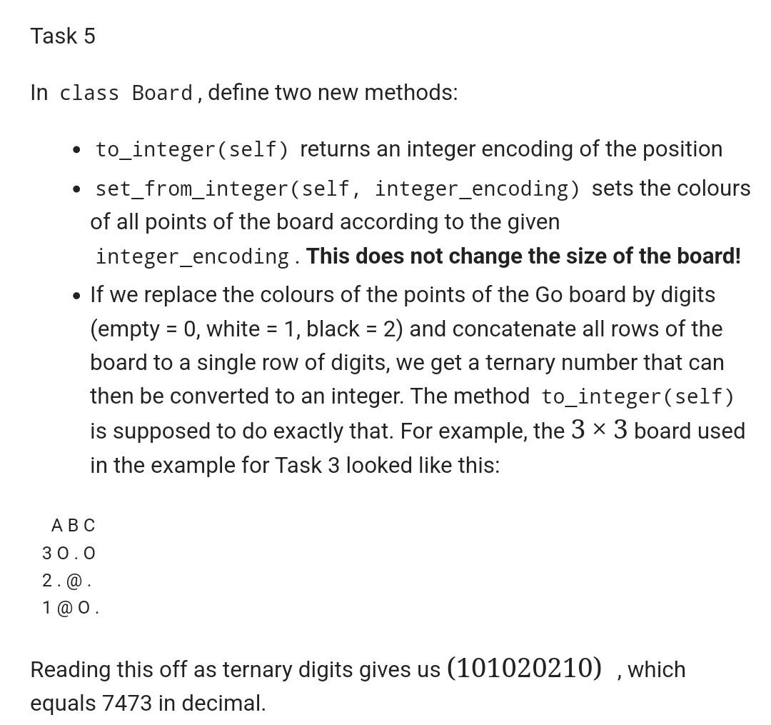 provide codes for the required methods so that when it is added