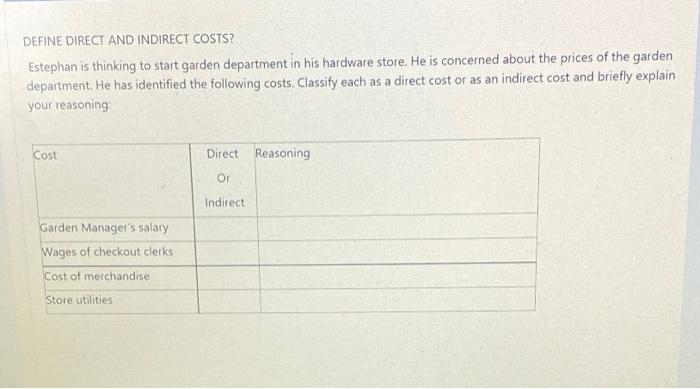 tenants about the theory, and provide the acronym that captures the characteristic.