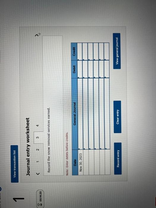 trees. Note: Enter debits before credits. Helping Hand Outdoor Services pre-sells yard