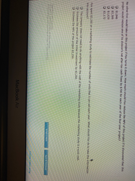1. Analysis of an expansion project Companies invest in expansion projects with