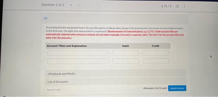 interect for obligations of this nature is 11%. The company will pay