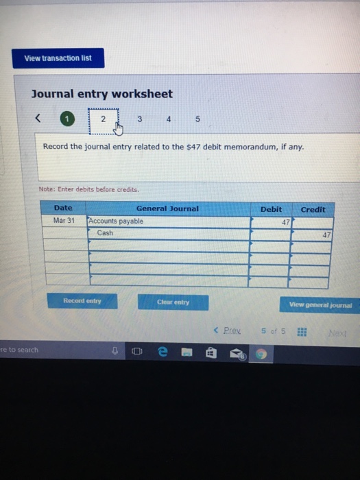 A comparison of the bank statement with the general ledger Cash account,