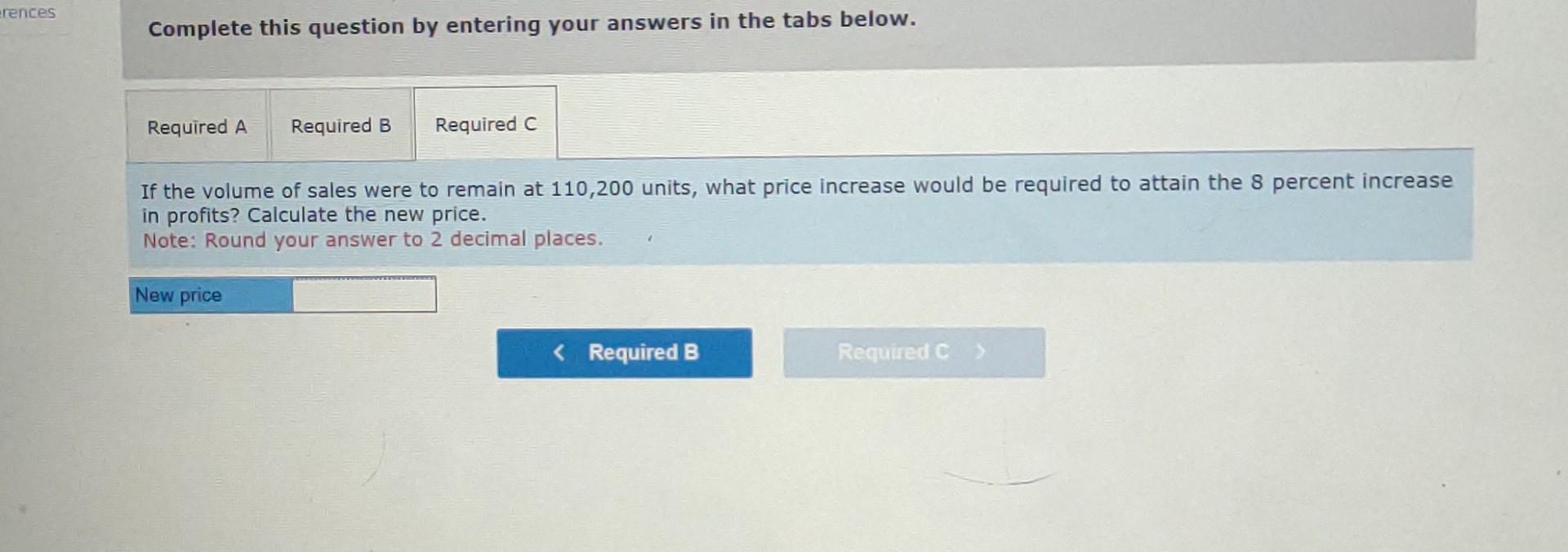 Also attempted $54 because this doesn't want to increase 8% not 12%