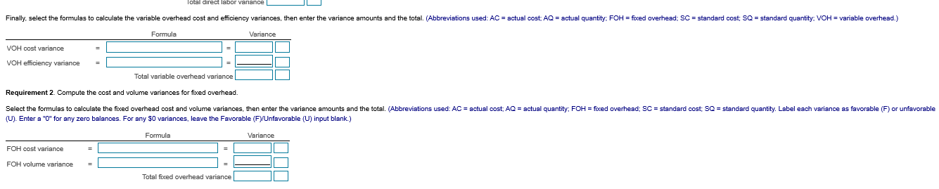 (cloth) Direct labor 2 yard(s) per book bag @ $2.40 per yard