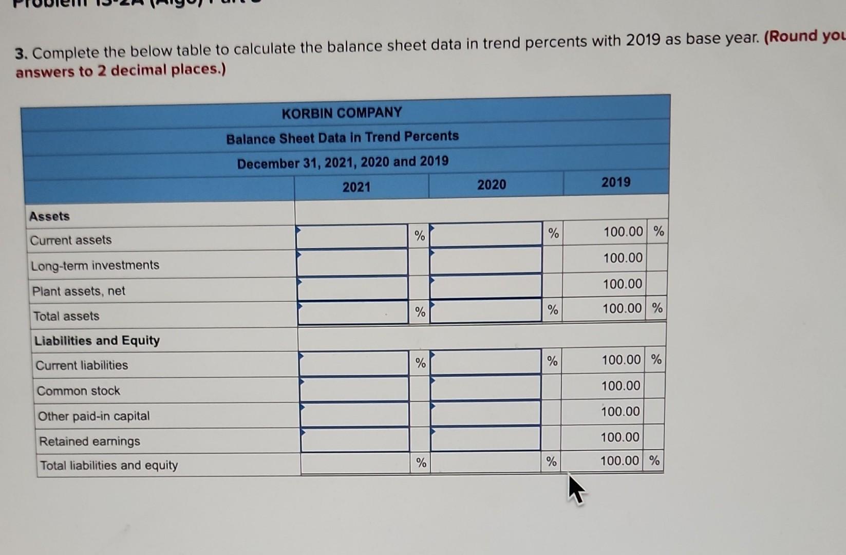 information applies to the questions displayed below.] Selected comparative financial statements of