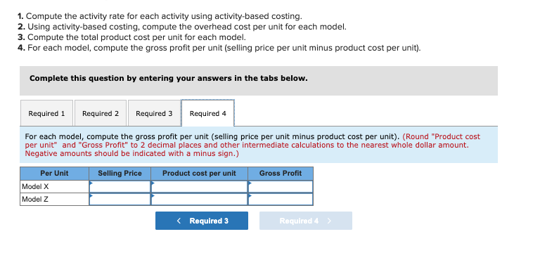 cost and gross profit LO P3 Ice Cool produces two different models