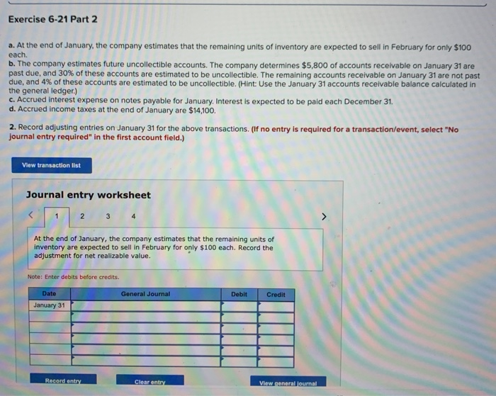 (L06-2, 6-3, 6-5, 6-6, 6-7) [The following information applies to the questions