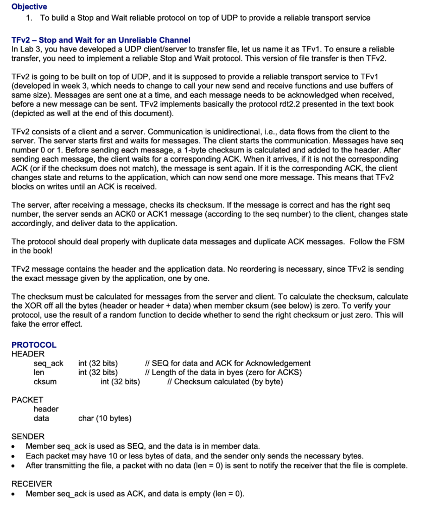 FILL IN THE BLANKS TO THE GIVEN CLIENT AND SERVER C PROGRAMS