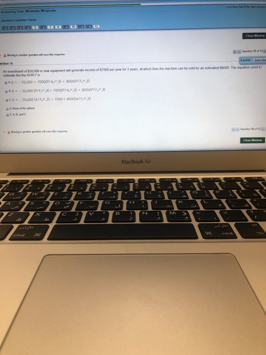 Machine X Machine Y First cost, -245,000 425,000 Annual Operation Cost, $