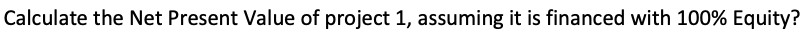 Excel! Here is the correct answer: NPV = 111289. Company ABC was