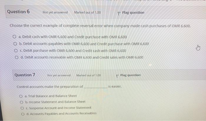 Marked out of 1.00 P Flag question Which of the following is