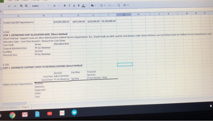 the value of the housekeeping cost pool? b. What are the allocation