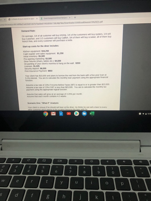 demand rate thats found in the document. xX ExAssignmentDinerempla OAtend of yours