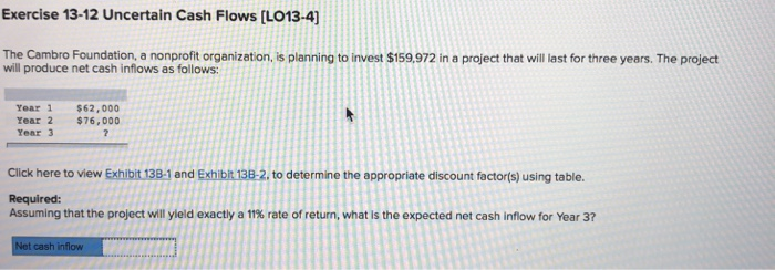 Assuming that the project will yield exactly a 11% rate of return,