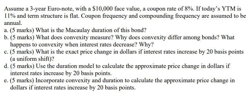 Can you please write down the solutions on paper? Don't use excel.