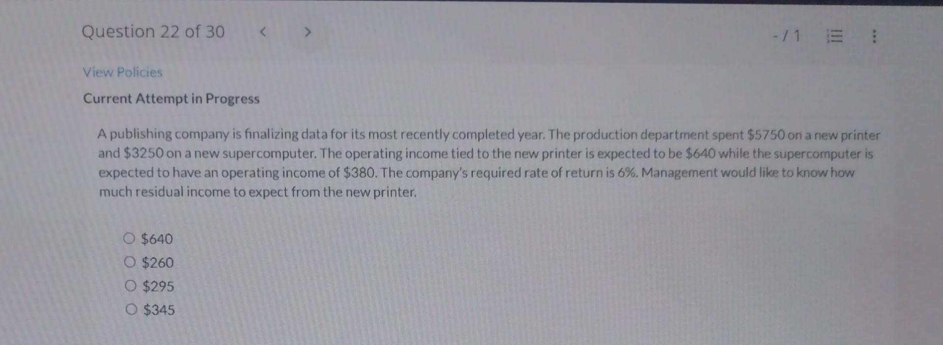  A publishing company is finalizing data for its most recently completed