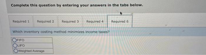 each year but applies its inventory costing method at the end of