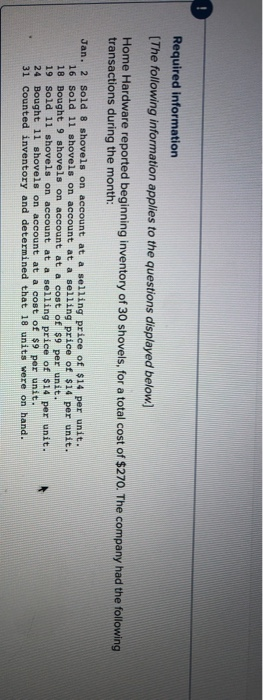  Prepare the journal entries that would be recorded using a periodic