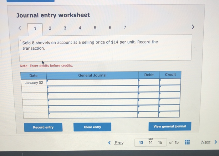 the questions displayed below.) Home Hardware reported beginning inventory of 30 shovels,