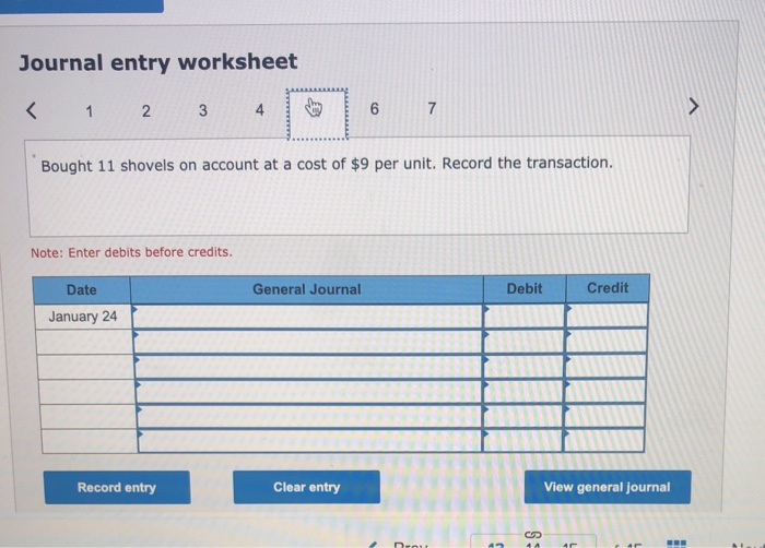 at a selling price of $14 per unit. 18 bought 9 shovels
