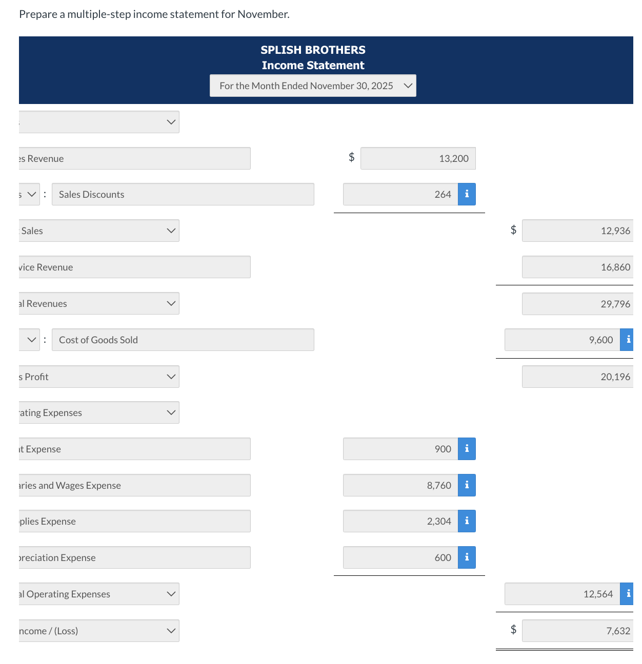 October. 10 Received $4,560 cash from customers in payment of account. 11
