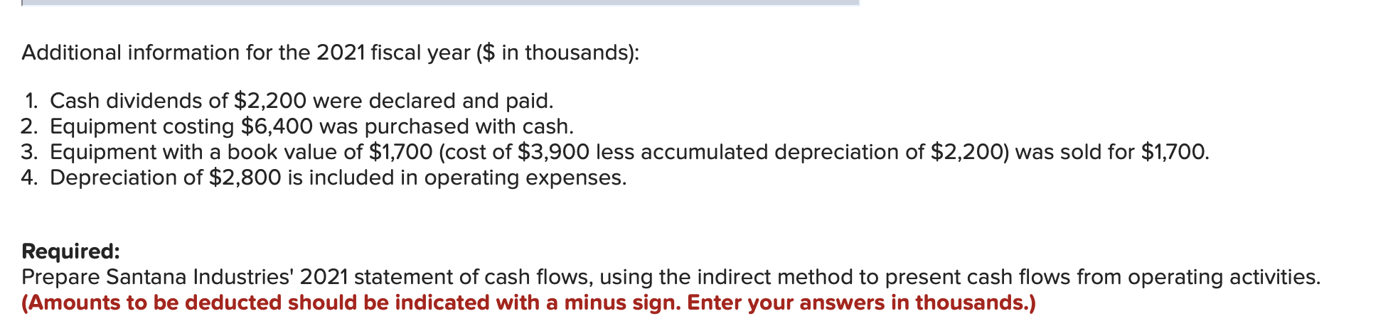 comparative balance sheets for Santana Industries. points $22,450 eBook SANTANA INDUSTRIES Income