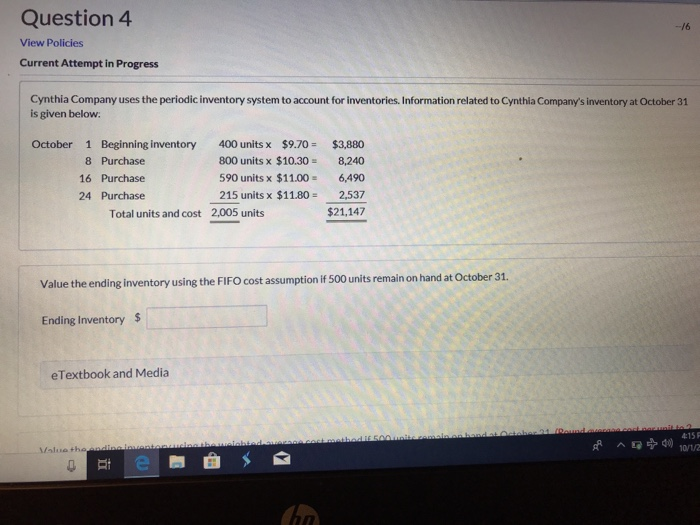  I need help with this question. Thank You. -16 Question 4