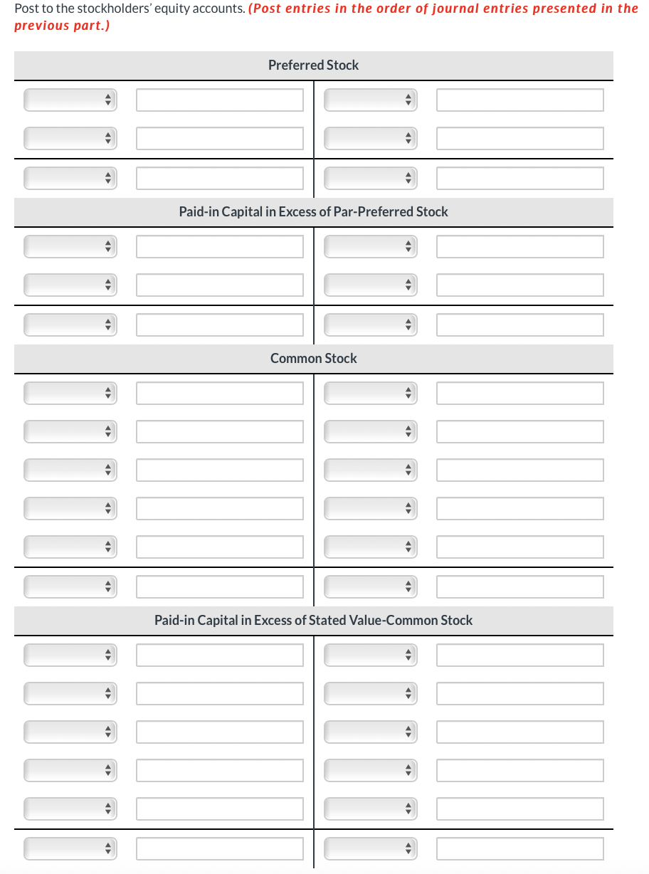 Jan. 10 - Cash & \\ \hline Common Stock & 507000 \\