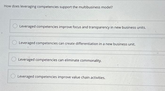 firm's key strengths when transparency is affected Why would a firm choose
