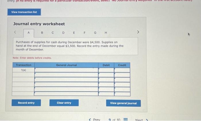 Golden Eagle Company has the following balances at the end of November: