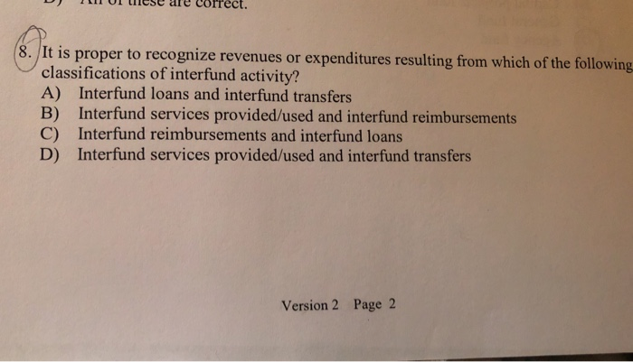  nese are coffect. It is proper to recognize revenues or expenditures