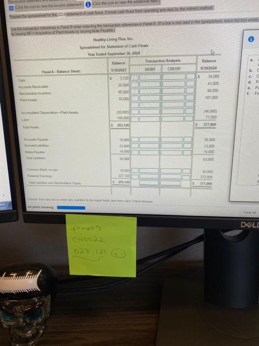 of cash flows. Format cash flows from operating activities by the indirect