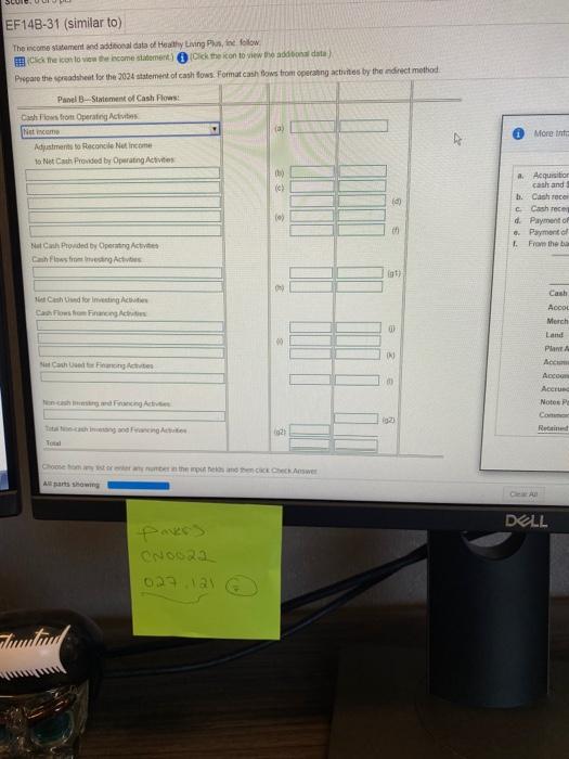 method. Use the transaction references in Panel B when selecting the transaction