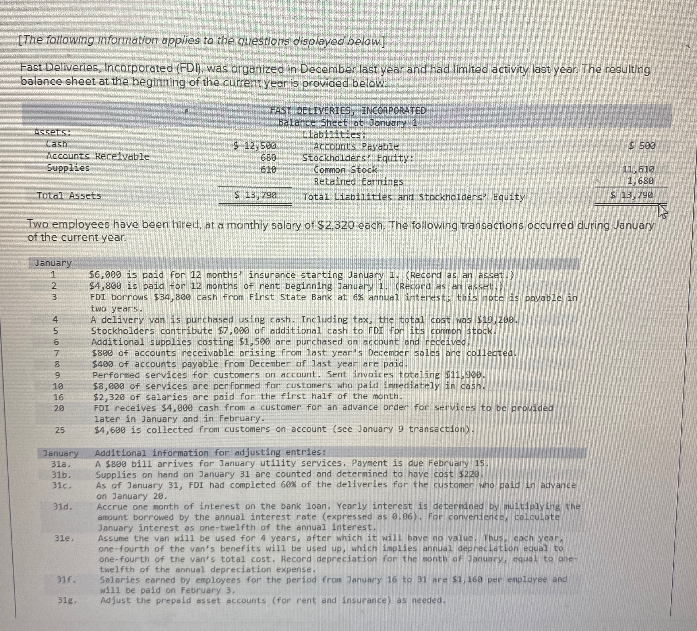  Prepare an adjusted trial balance(Do not round intermediate calculations.) 